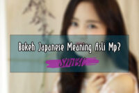 Bokeh-Japanese-Meaning-Asli-Mp3